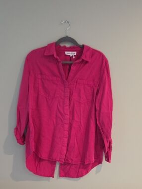 DKNY Jeans Pink Button-Down Shirt